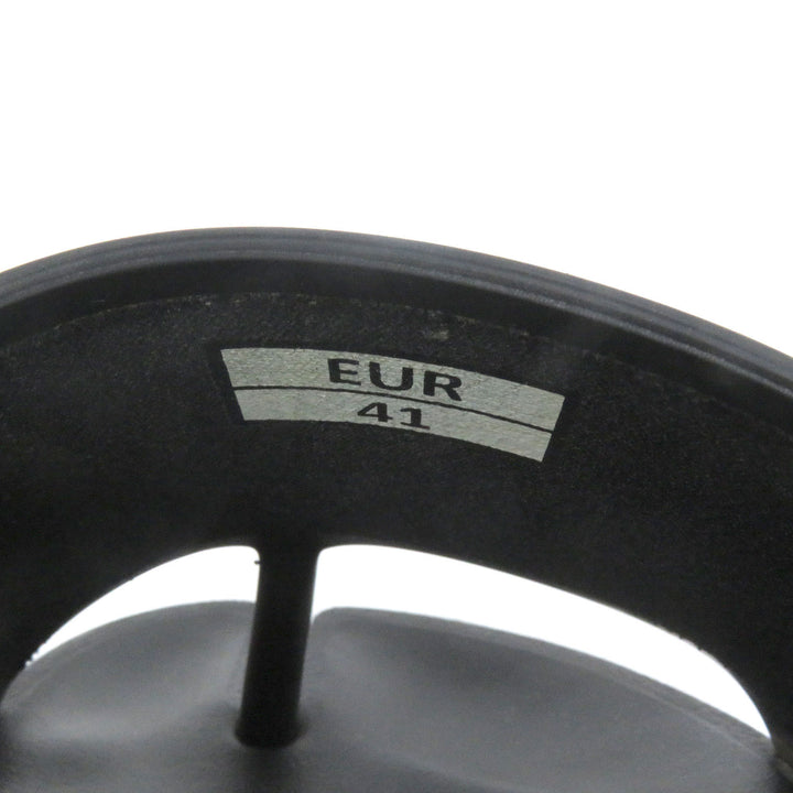 Great Maison Margiela 22 Sandals Tabi slide black rubber mens 41