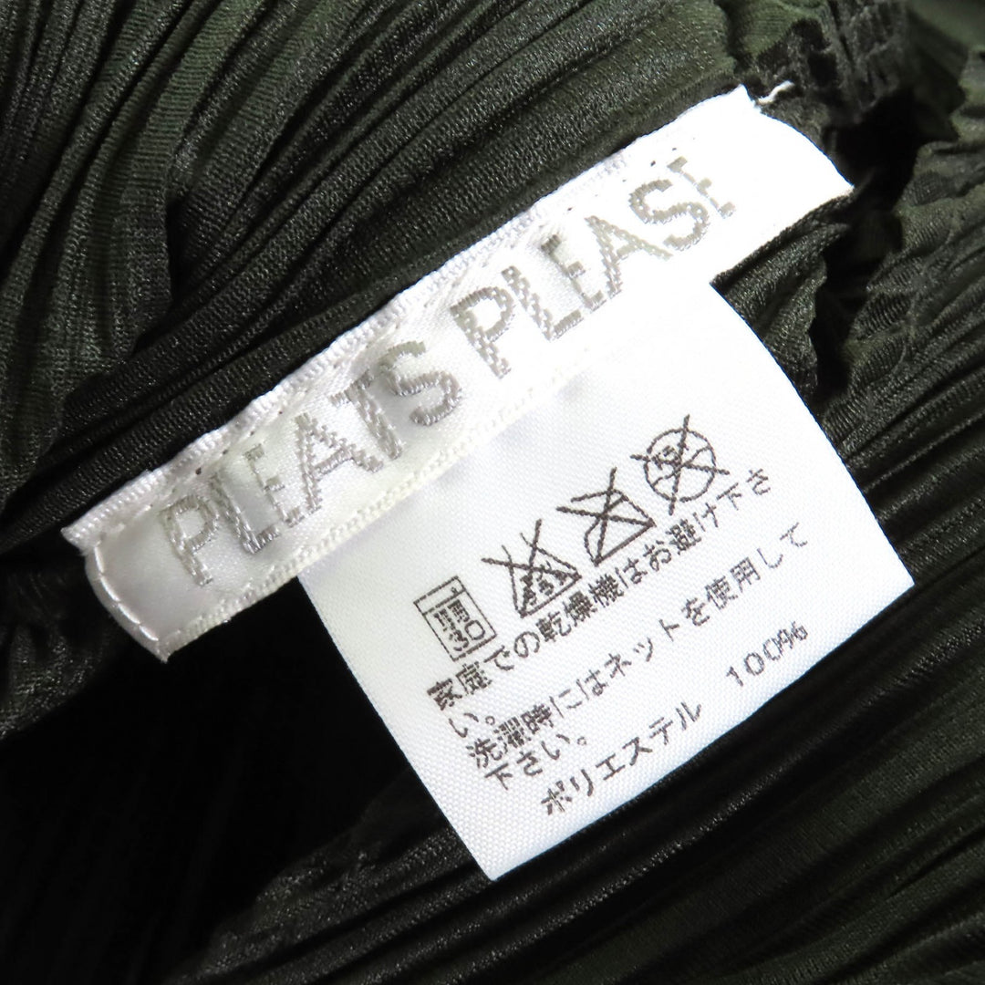 Great PLEATS PLEASE T-shirt No sleeve polyester Women 3 PP51-JK141