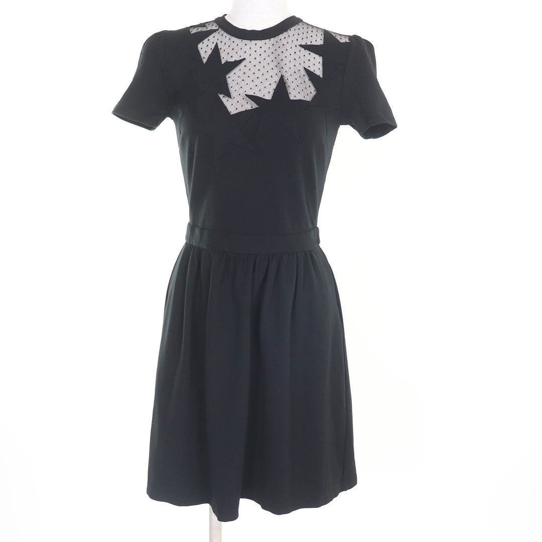 Great RED VALENTINO one piece 25829 black Rayon Women S RN43835-CA57011