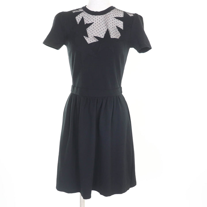 Great RED VALENTINO one piece 25829 black Rayon Women S RN43835-CA57011