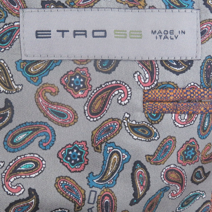 Excellent ETRO tailored jacket Reverse Paisley Pattern