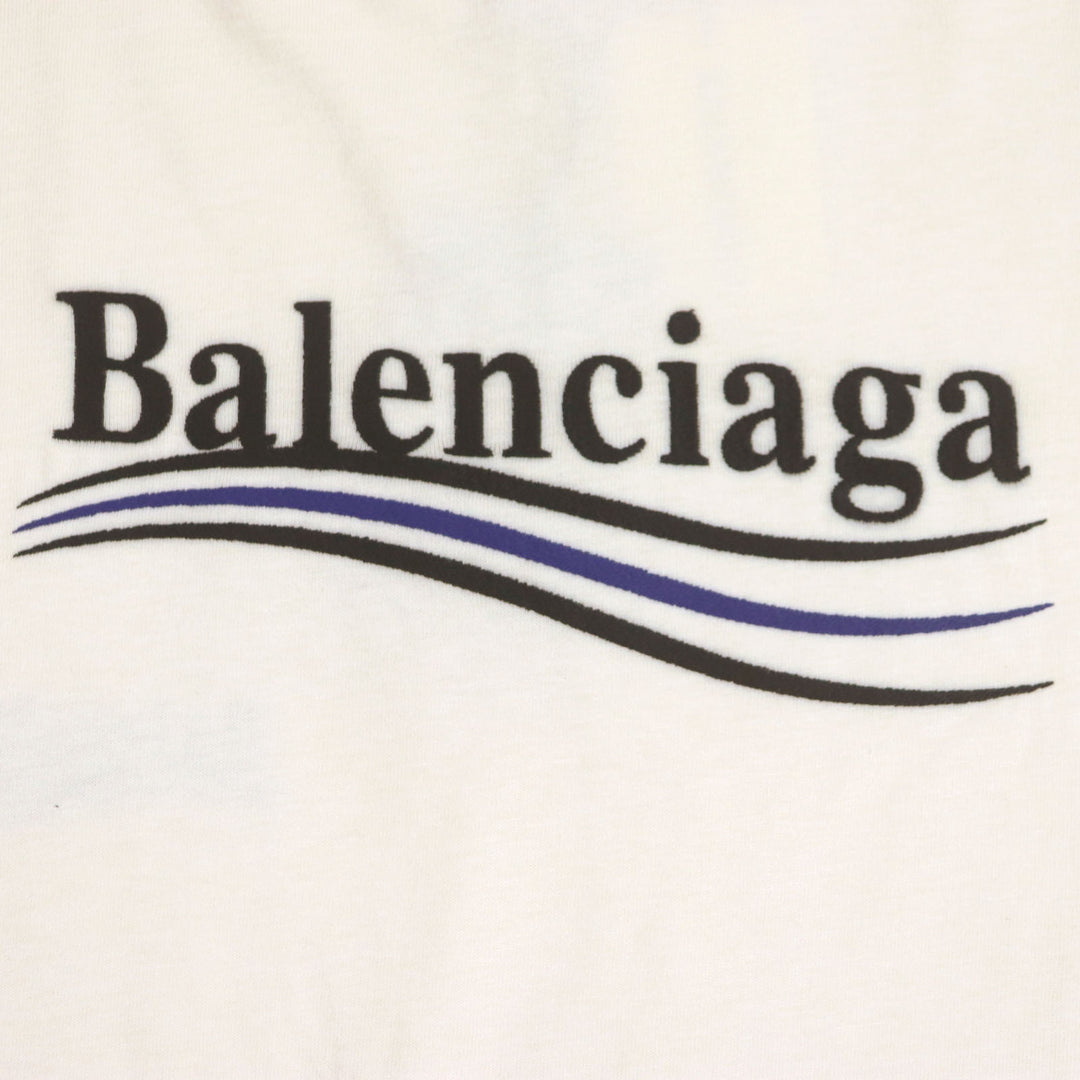 新品 BALENCIAGA Tシャツ クリーム コットン メンズ XXS 641655