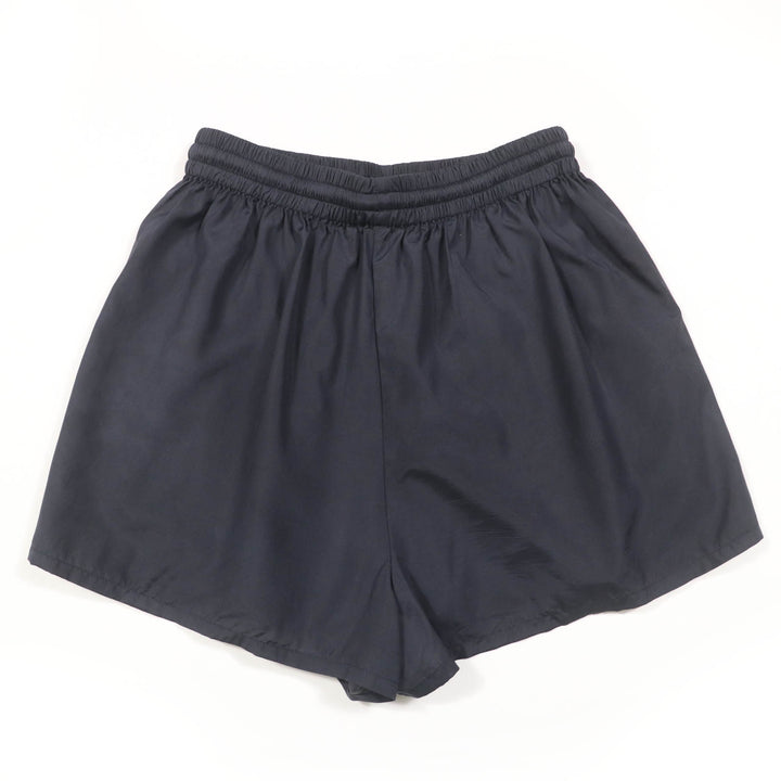 Excellent PRADA Shorts TriangleWith logo black silk Women 38 P218G