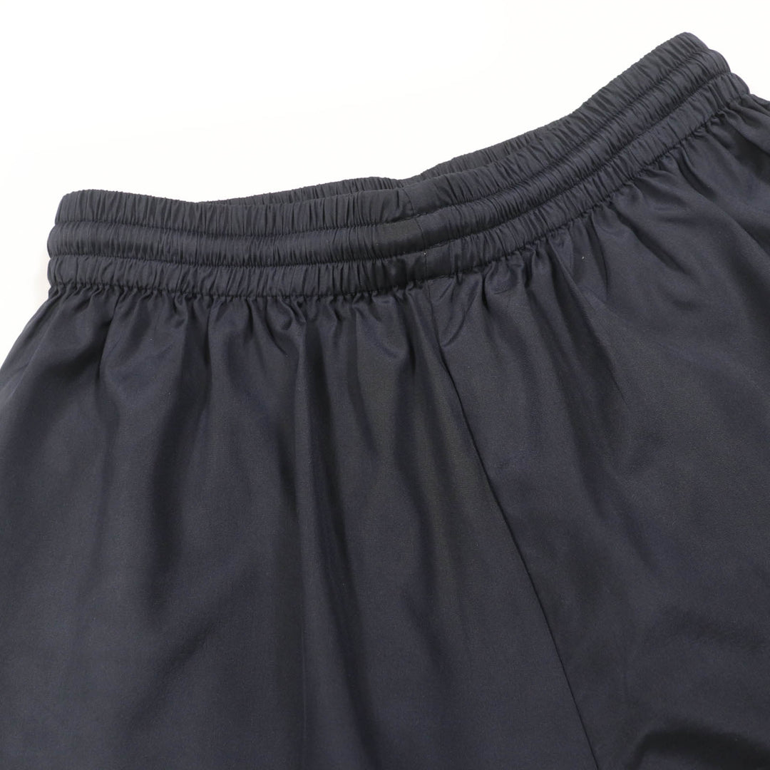 優れたPRADAショートパンツ トライアングル ロゴ付き ブラック シルク レディース 38 P218G