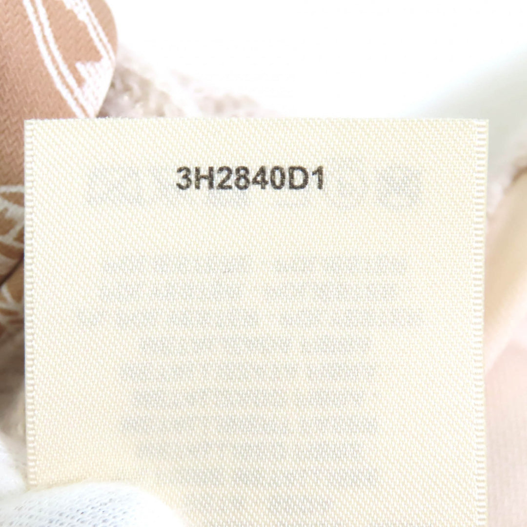 HERMES カーディガン Les Tambours Finesse ベルト付きツイル レーン ロングニット 38 3H2840D1