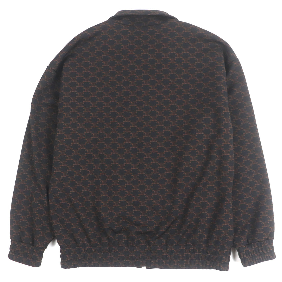 CELINE Jacket Dark brown polyester mens S 2Y74A366