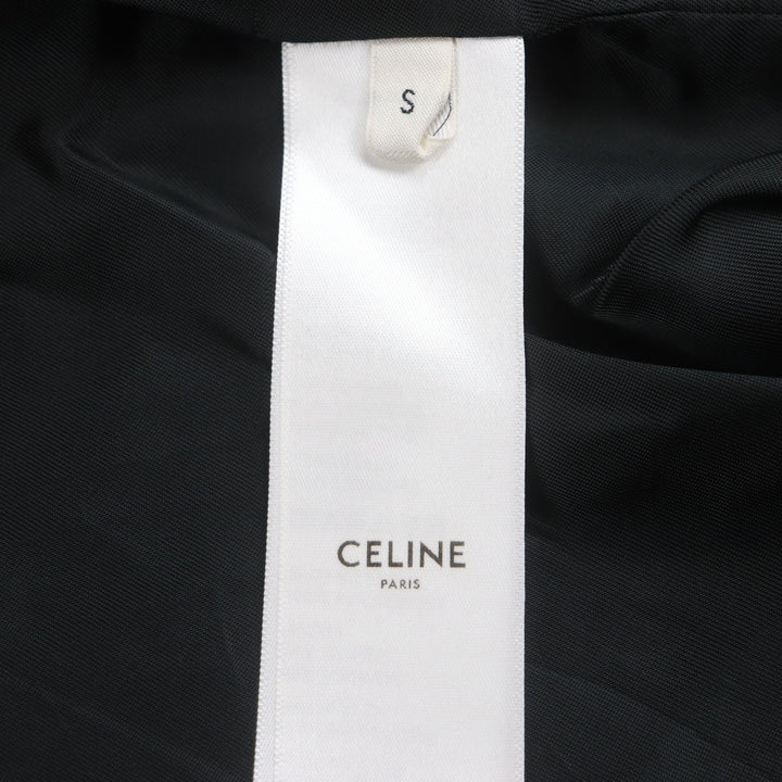 Excellent CELINE Jacket Dark brown polyester mens S 2Y74A366