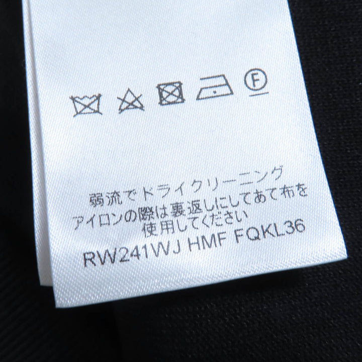 ルイ・ヴィトン トップス ワンベルト テクニカルニット プルオーバー ブラック ウール レディース XS