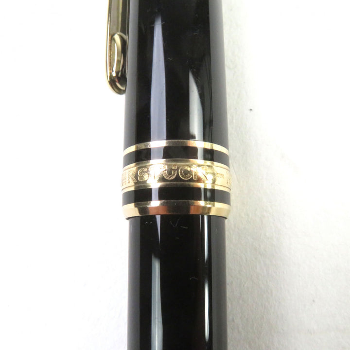 Great MONTBLANC Ballpoint pen Meisterstck Classic Logo engraved White Star Twist