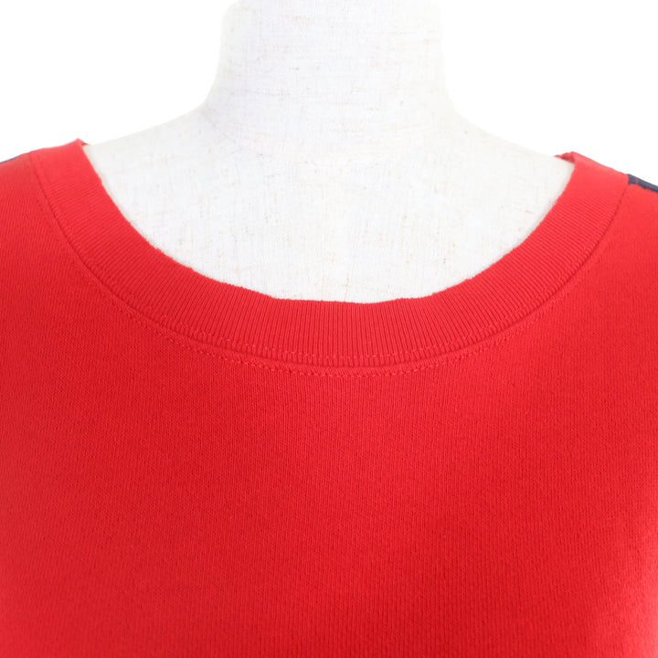 Pristine GUCCI one piece Web line Red cotton Women M 502126-X9N23