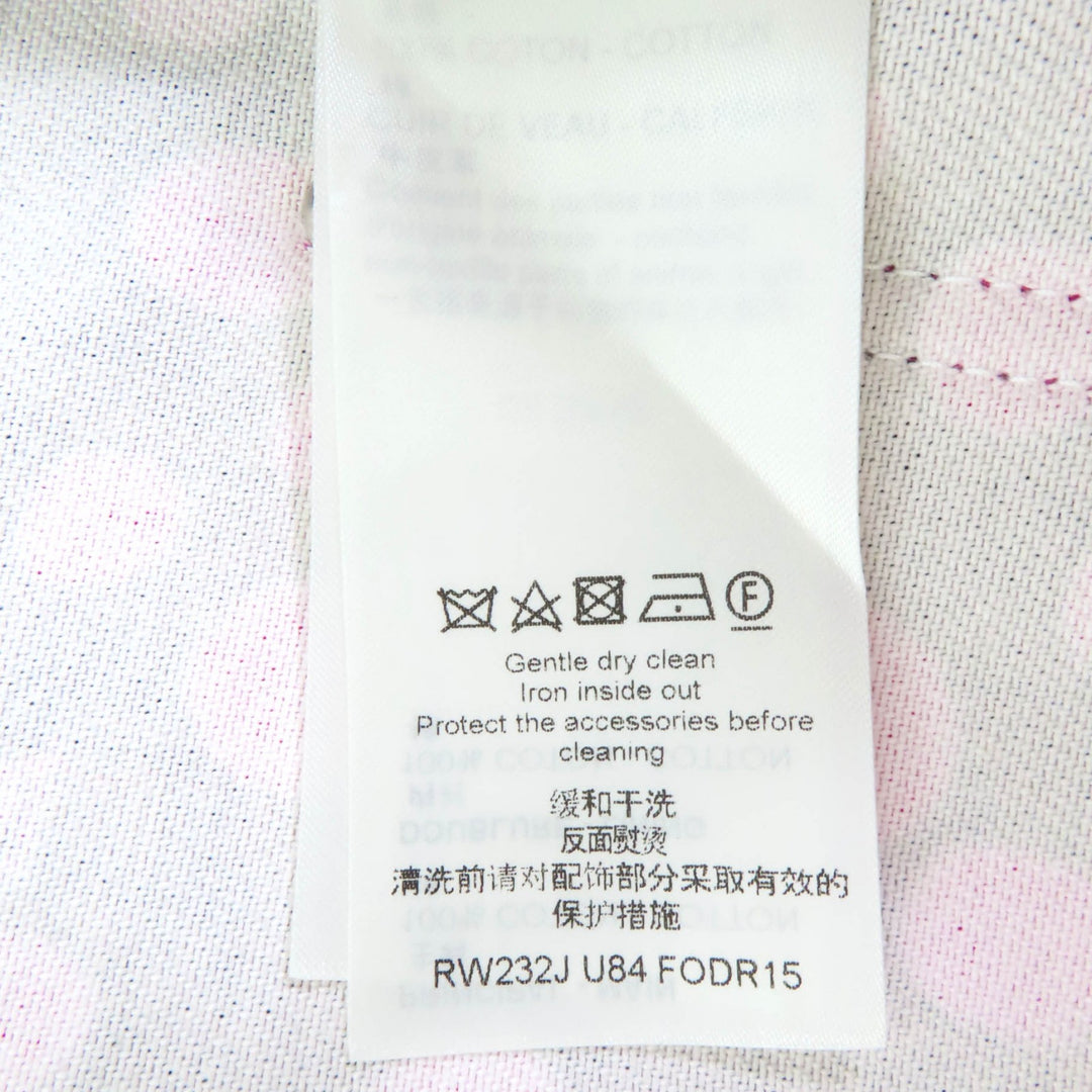 Excellent LOUIS VUITTON×Yayoi Kusama one piece infinity dot black cotton 36