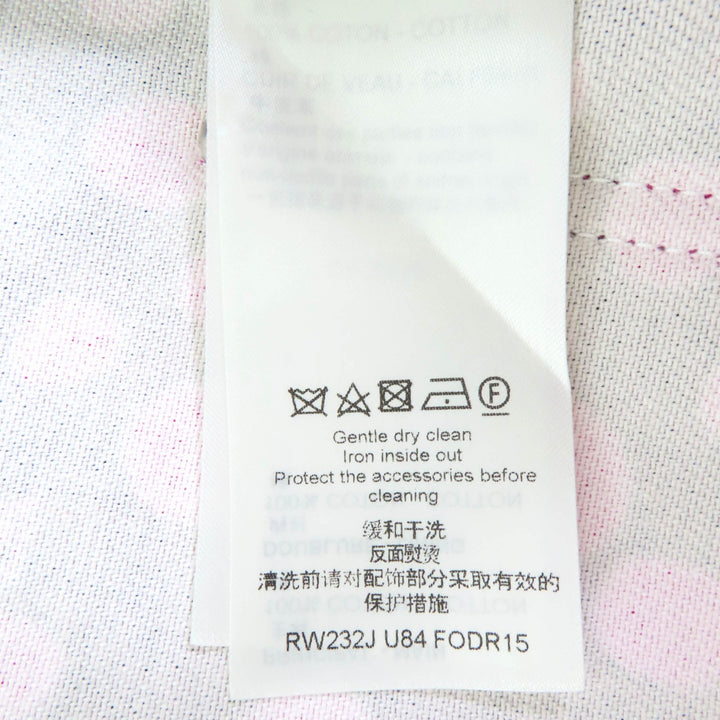 Excellent LOUIS VUITTON×Yayoi Kusama one piece infinity dot black cotton 36