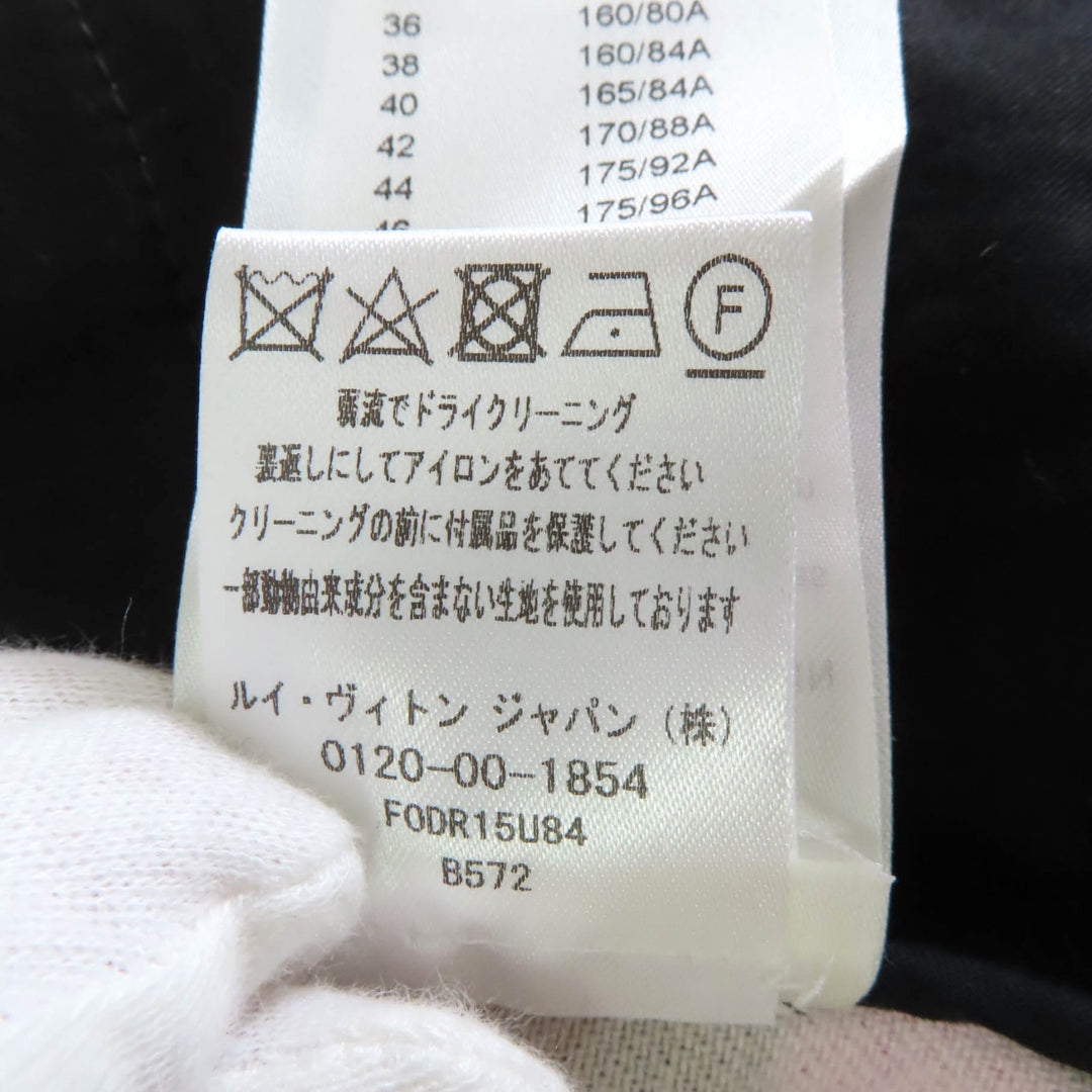 Excellent LOUIS VUITTON×Yayoi Kusama one piece infinity dot black cotton 36