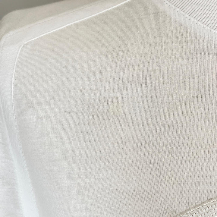 素晴らしいFENDI 半袖Tシャツ ズッカ柄 ロゴ バックフリンジデザイン XXS FS7111
