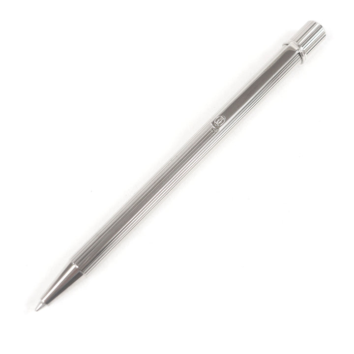 Pristine Cartier Ballpoint pen Must de Cartier Deadstock Twist Style Silver