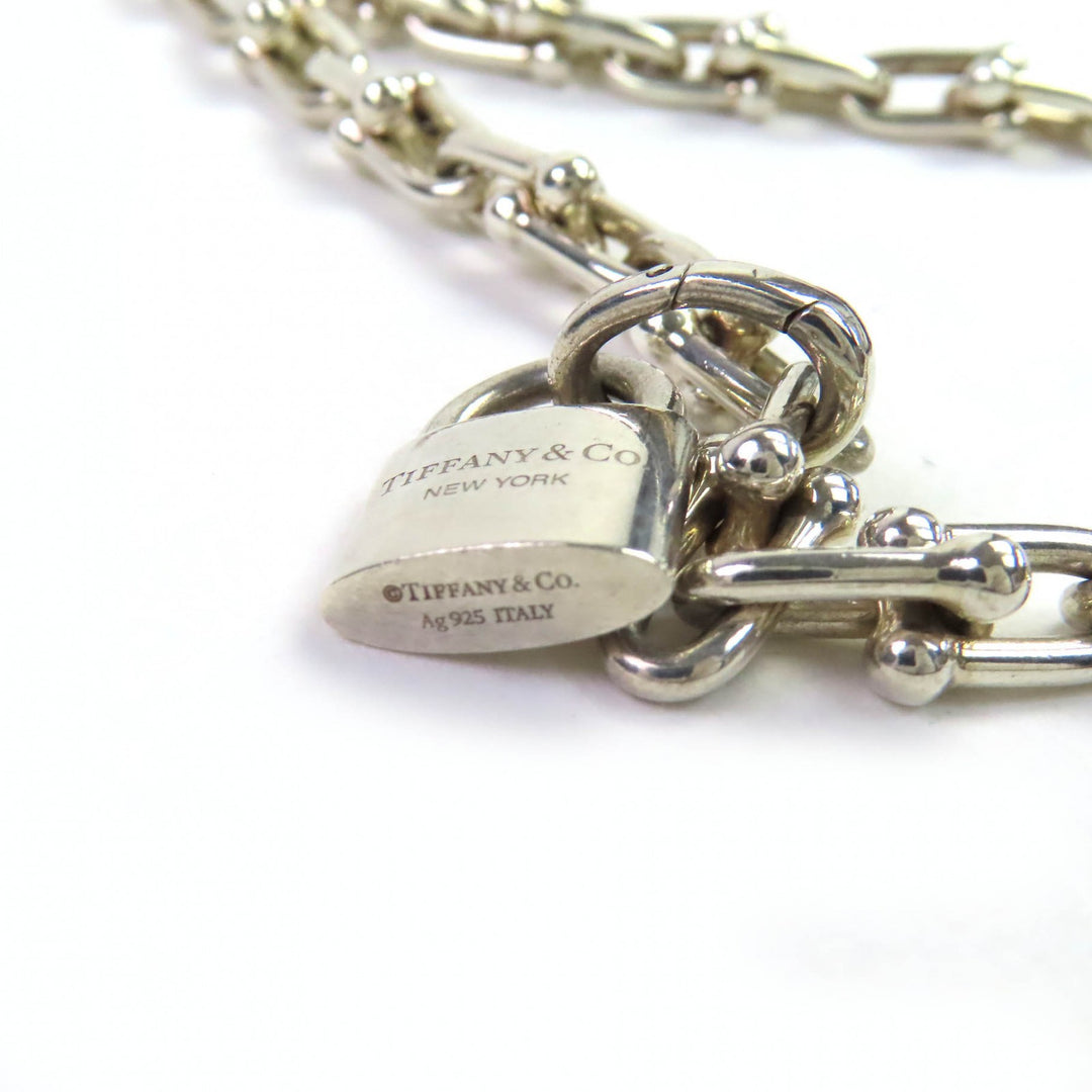 TIFFANY&amp;Co. ネックレス ハードウェア ラップリンク アクセサリー シルバー AG925 レディース