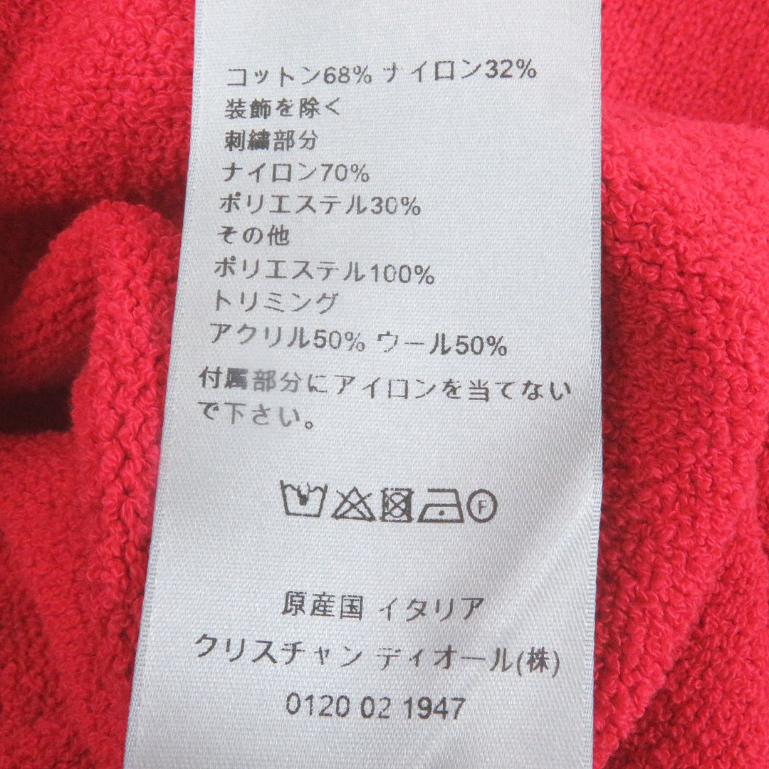 DIOR×ERL 半袖ポロシャツ ラビット レッド コットン メンズ XS 313M831AT498 美品