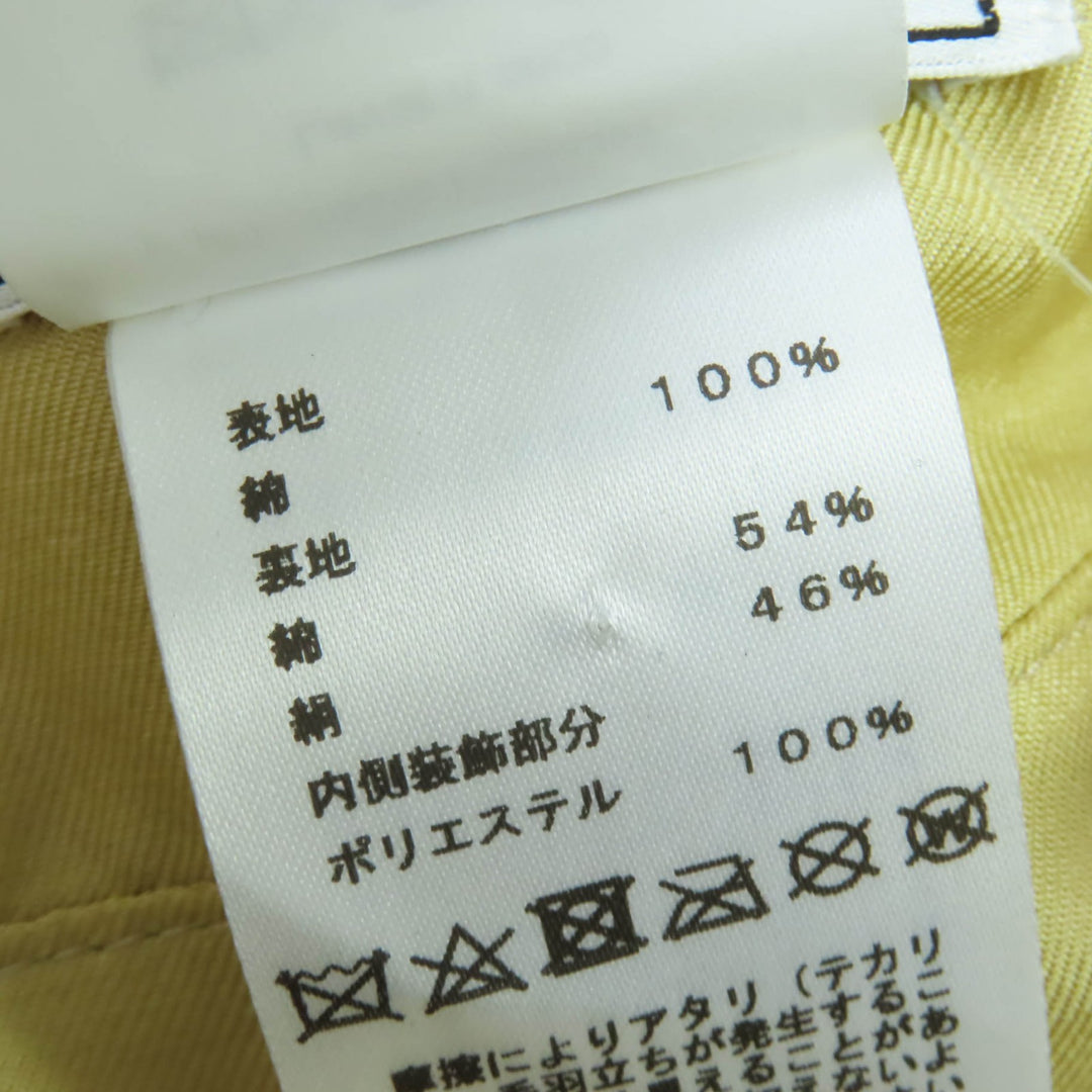 新品 HERMES ベレー帽 シェーヌダンクル シェルメタル ベージュ コットン レディース 58 241067N