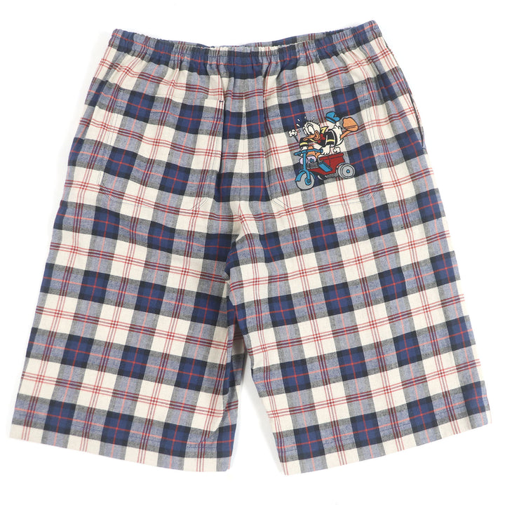 Pristine GUCCI×Disney Shorts Donald Duck Embroidery Blue cotton mens 44 644131