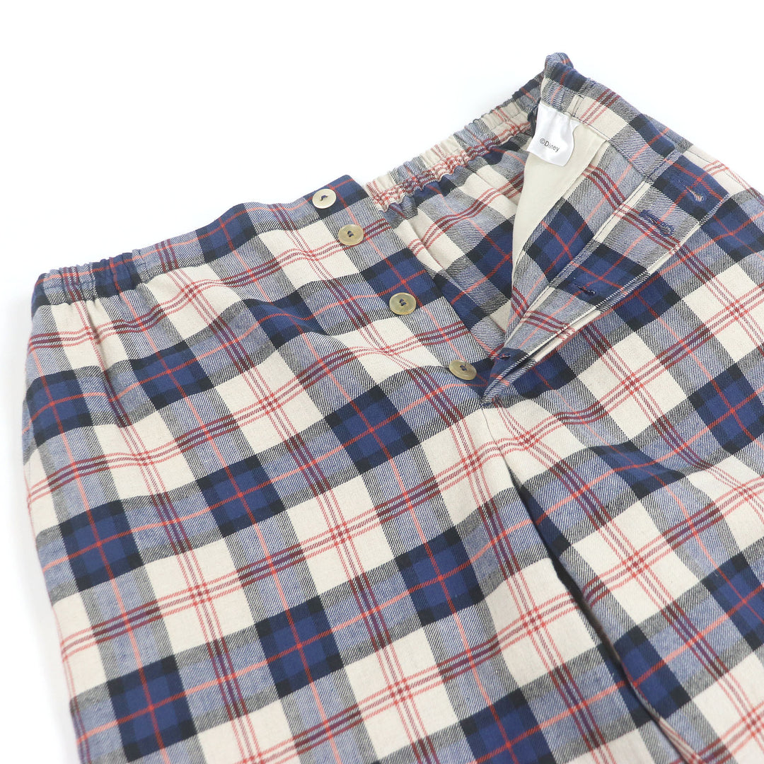Pristine GUCCI×Disney Shorts Donald Duck Embroidery Blue cotton mens 44 644131