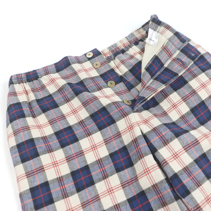 Pristine GUCCI×Disney Shorts Donald Duck Embroidery Blue cotton mens 44 644131