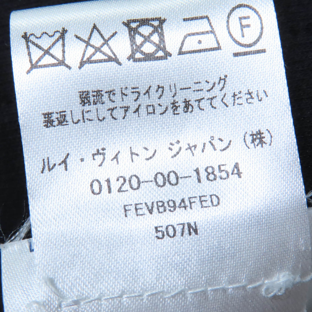 素晴らしい LOUIS VUITTON KANSAI YAMAMOTO パーカー フロントジップ 長袖 ブラック レディース XS