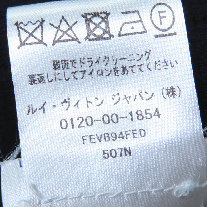 素晴らしい LOUIS VUITTON KANSAI YAMAMOTO パーカー フロントジップ 長袖 ブラック レディース XS