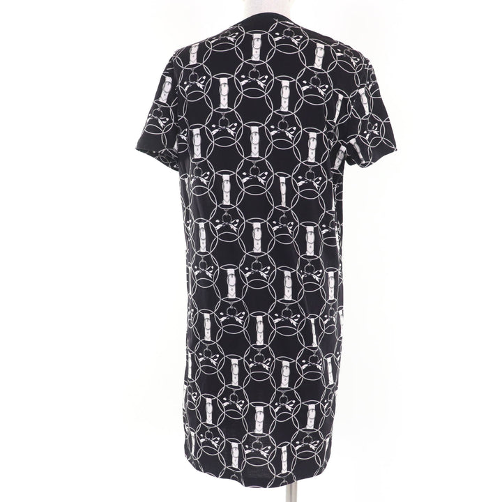 Excellent HERMES one piece La Promenade du Matin Morning walk black cotton 38