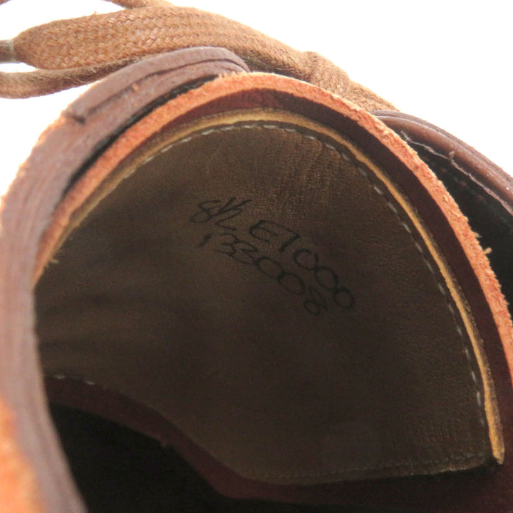 Great John Lobb Aston Martin Dress shoes Plain toe 7000 last terracotta Suede leather