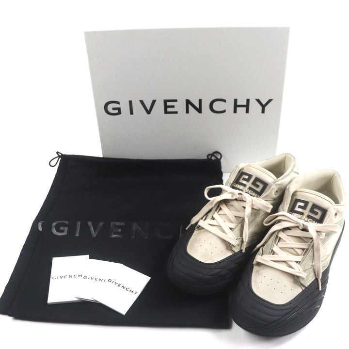新品同様 GIVENCHY スニーカー 新ライン USED加工 ヌバックレザー 44 BH009KH1PP