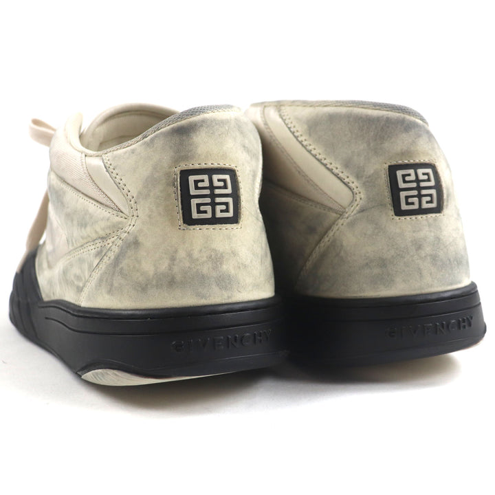 Pristine GIVENCHY sneakers New line USED processing Nubuck Leather 44 BH009KH1PP