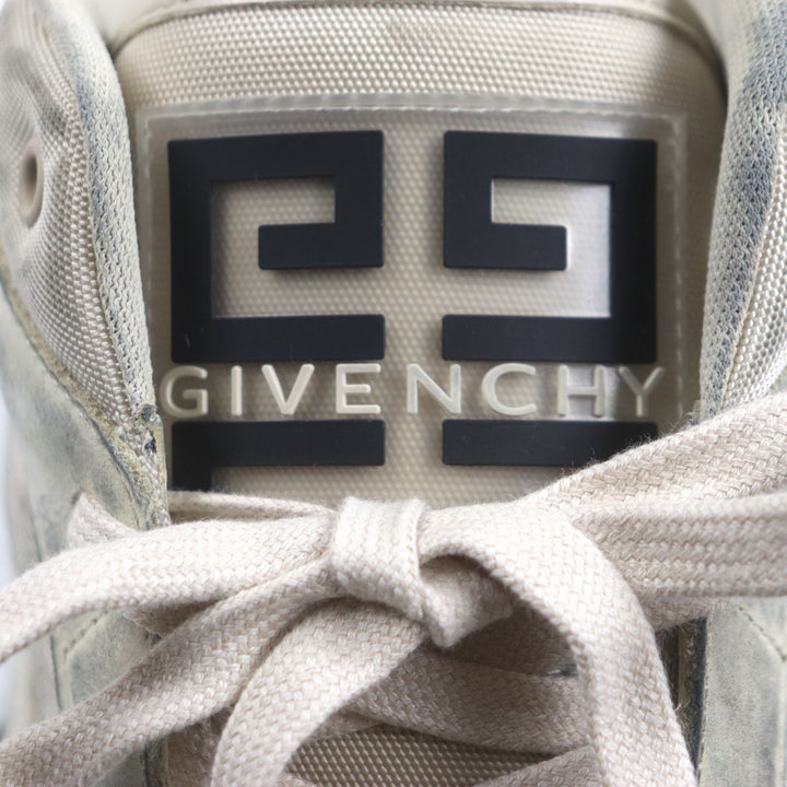 Pristine GIVENCHY sneakers New line USED processing Nubuck Leather 44 BH009KH1PP