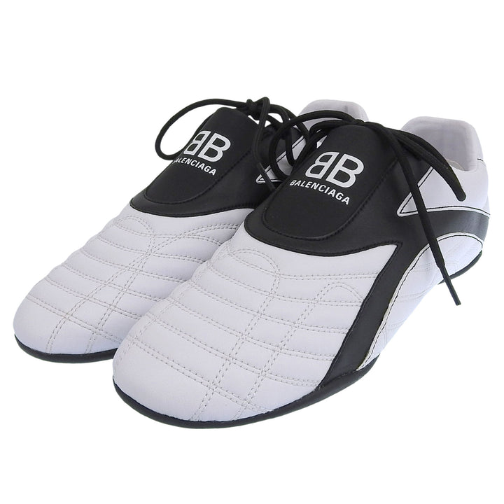 新品 BALENCIAGA ローカットスニーカー ZEN SNEAKER ホワイト ブラック 27 617540
