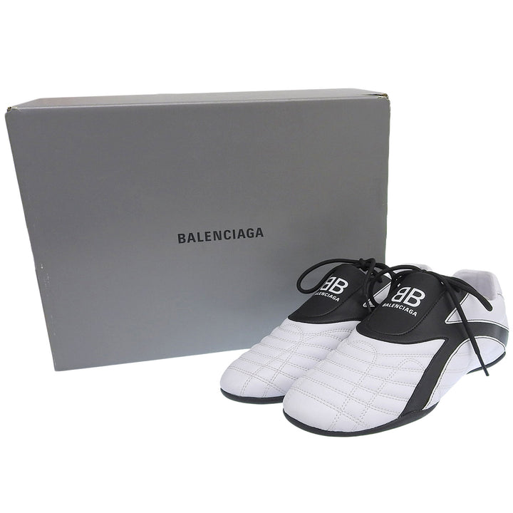 新品 BALENCIAGA ローカットスニーカー ZEN SNEAKER ホワイト ブラック 27 617540
