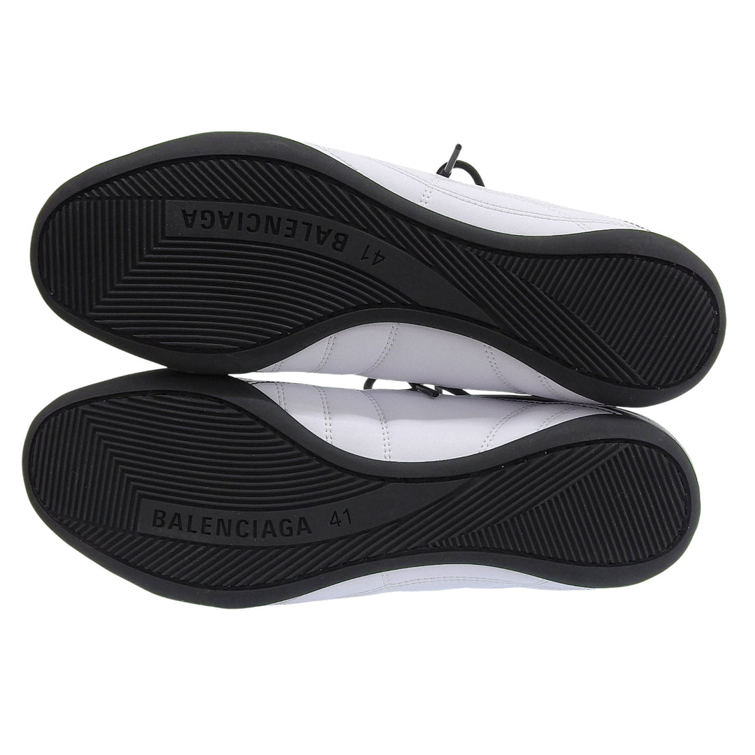 新品 BALENCIAGA ローカットスニーカー ZEN SNEAKER ホワイト ブラック 27 617540