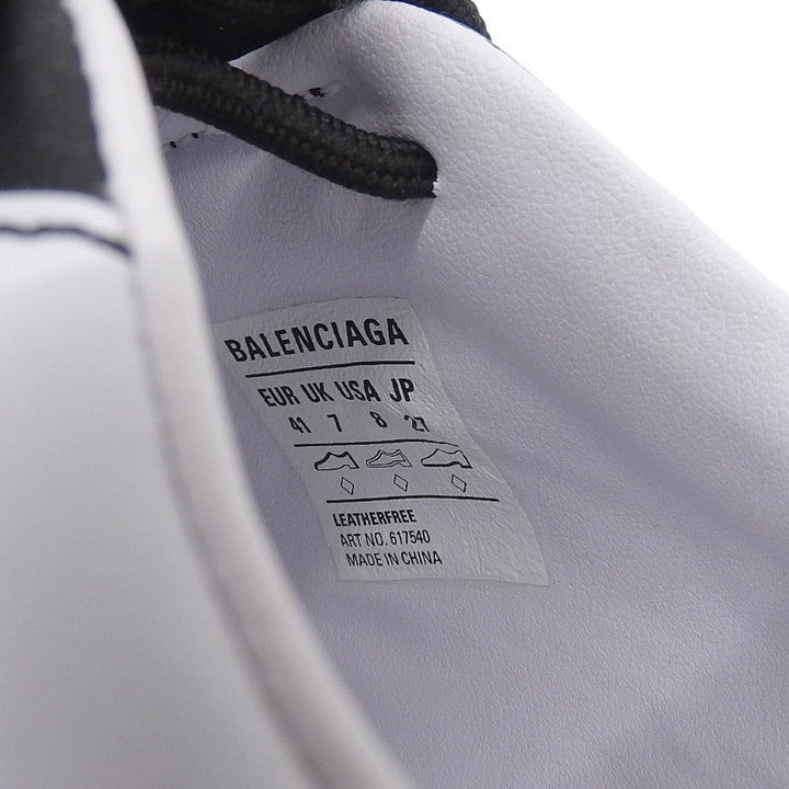 新品 BALENCIAGA ローカットスニーカー ZEN SNEAKER ホワイト ブラック 27 617540