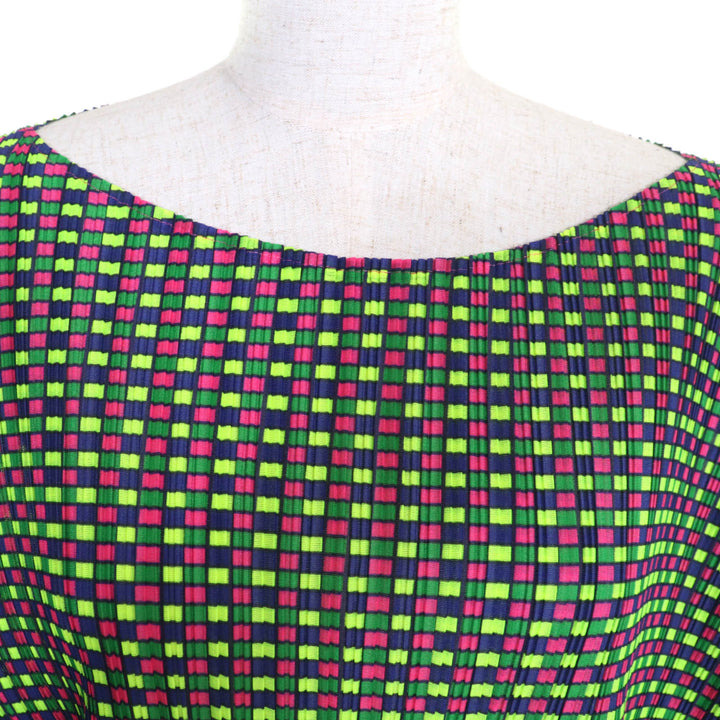 Excellent PLEATS PLEASE poncho Multi polyester Women PP03-FK363