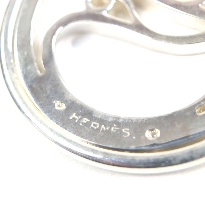 HERMES バッグチャーム シュヴァルチャーム ホースモチーフ シルバー925 メンズ
