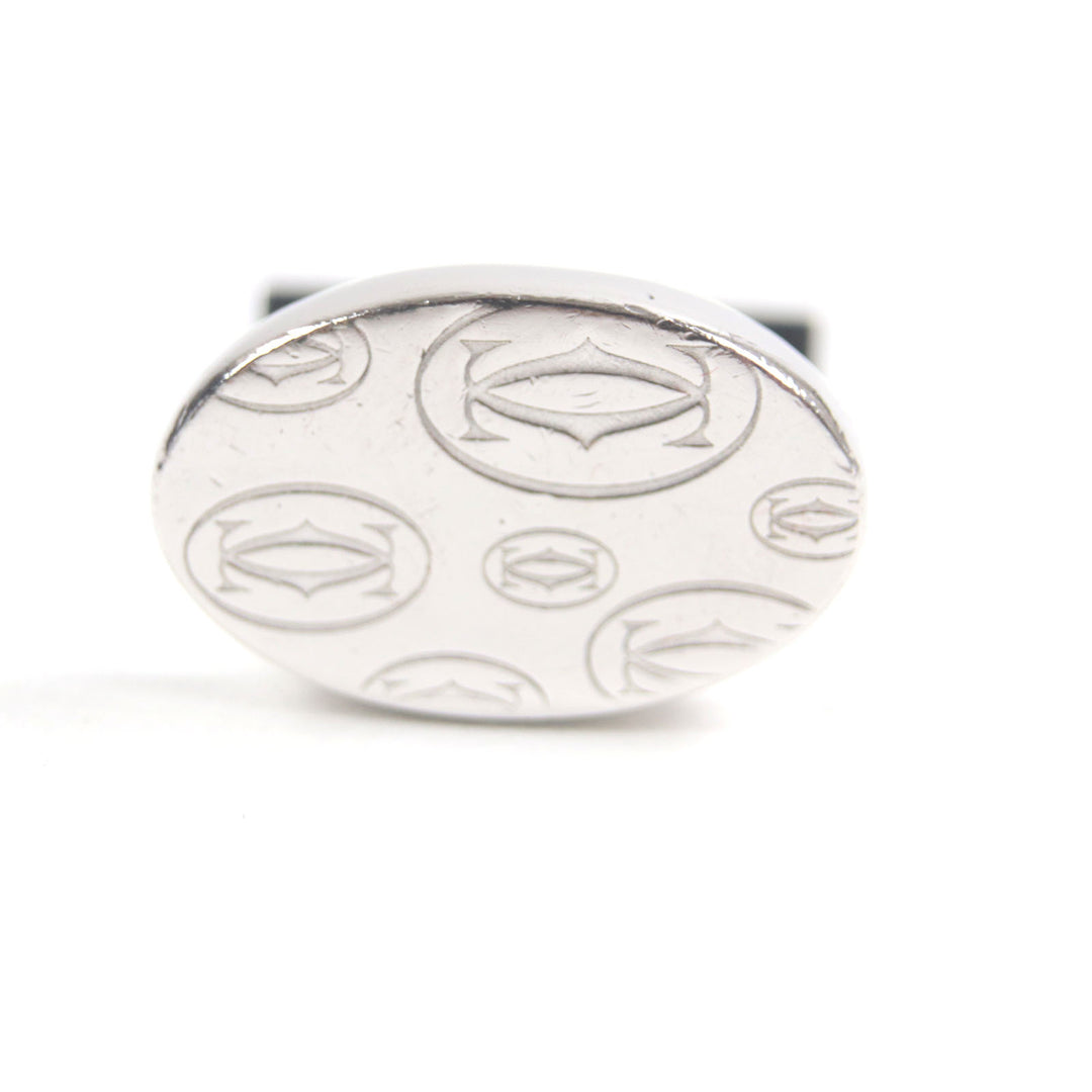 Very Good Cartier Cufflinks cufflinks happy Birthday Silver 925 mens