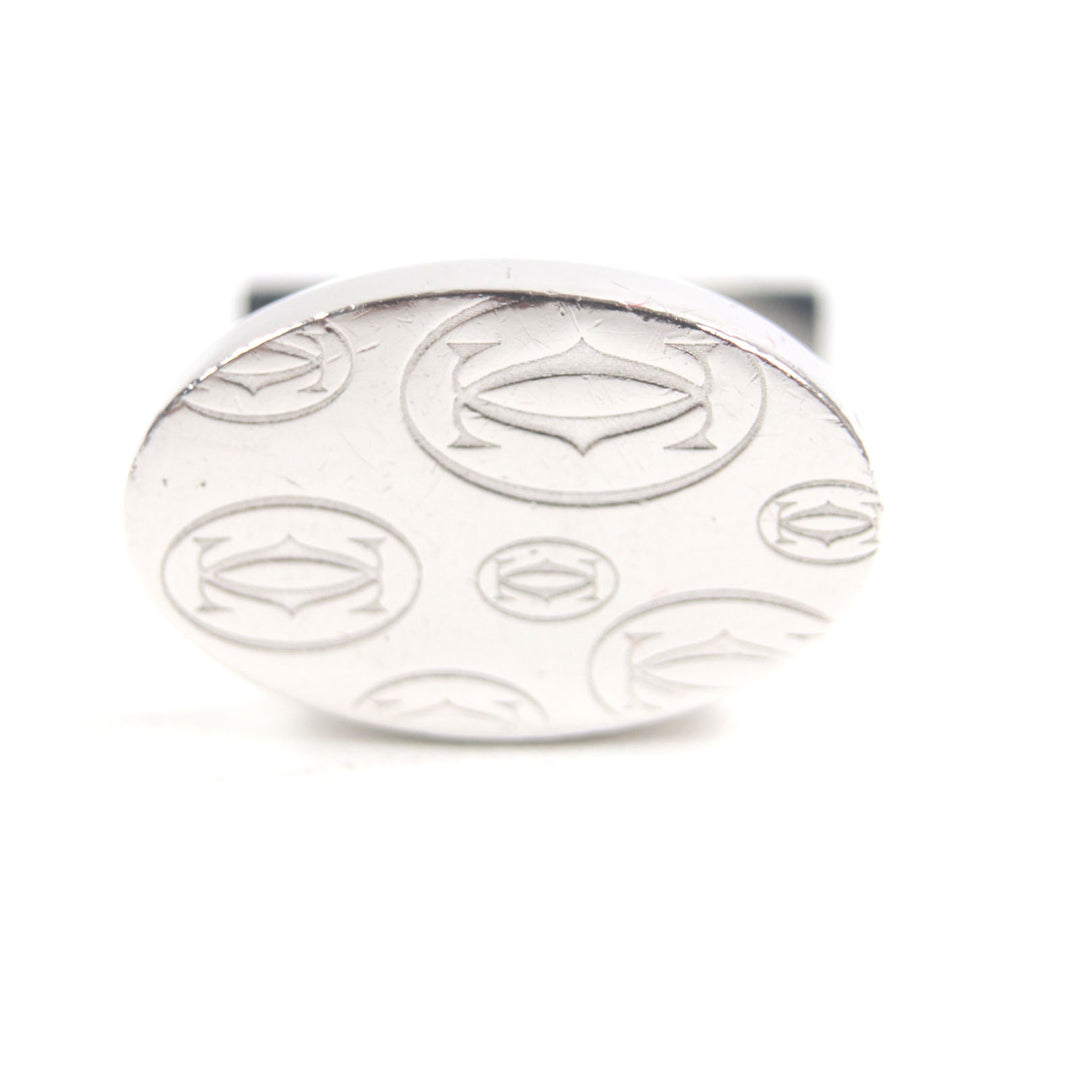 Very Good Cartier Cufflinks cufflinks happy Birthday Silver 925 mens