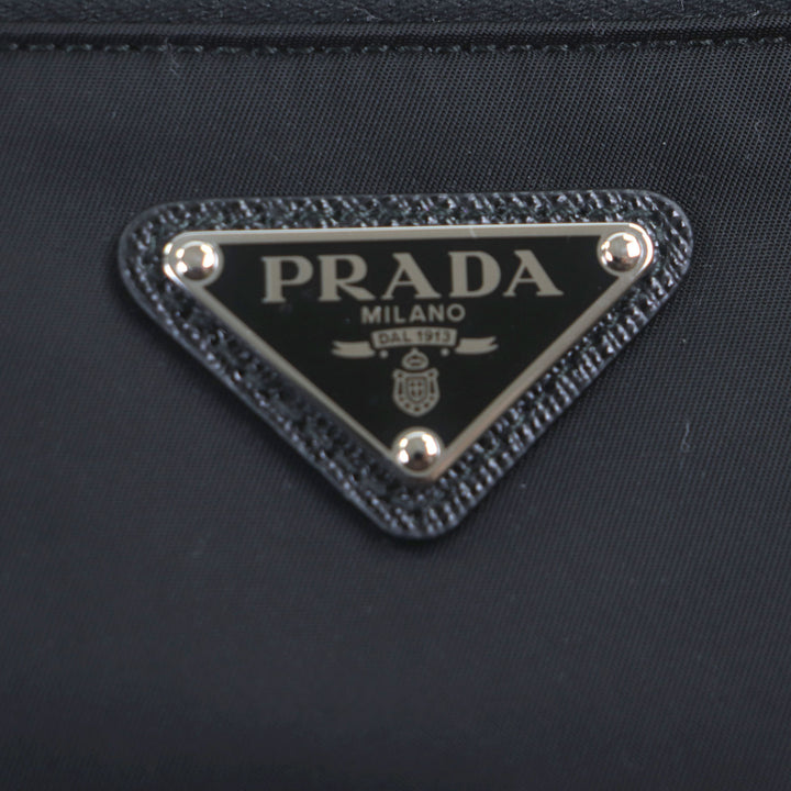 優れたPRADAショルダーバッグブラックナイロンメンズ1BC421