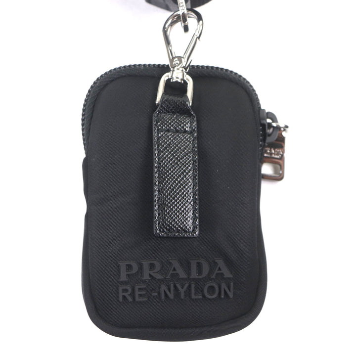 優れたPRADAショルダーバッグブラックナイロンメンズ1BC421