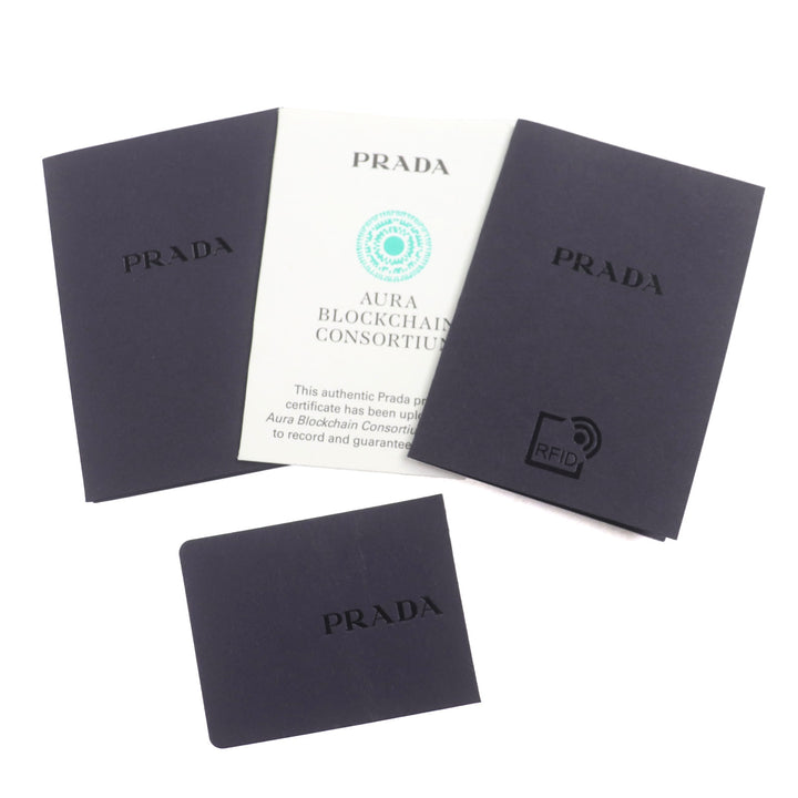 優れたPRADAショルダーバッグブラックナイロンメンズ1BC421