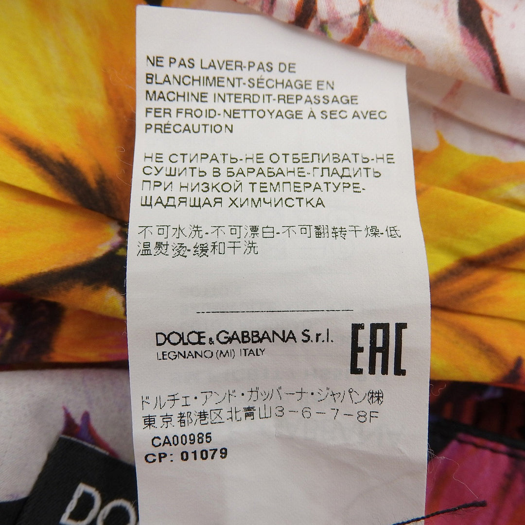 素晴らしい DOLCE&amp;GABBANA スカート 全面花柄 レディース 40 F4CB1T/HS5L8