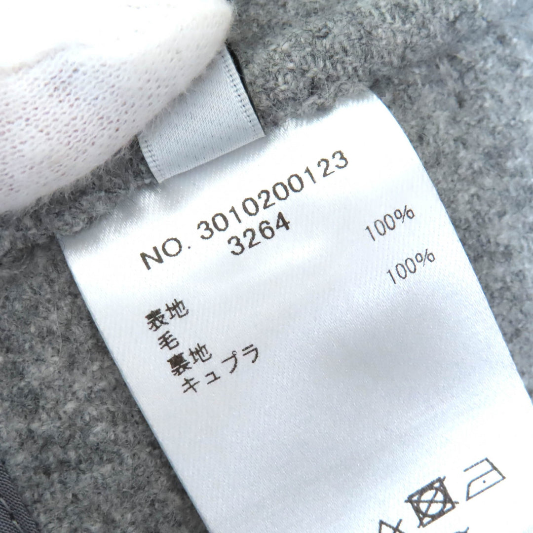 素晴らしいエブールコート ジロン ラムメルトン ショールカラー 36 3010200123