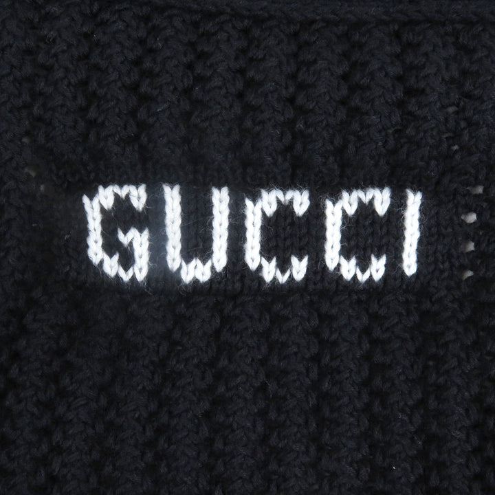 Excellent GUCCI cardigan Cotton jersey knit cardigan with Web stripe L 788009