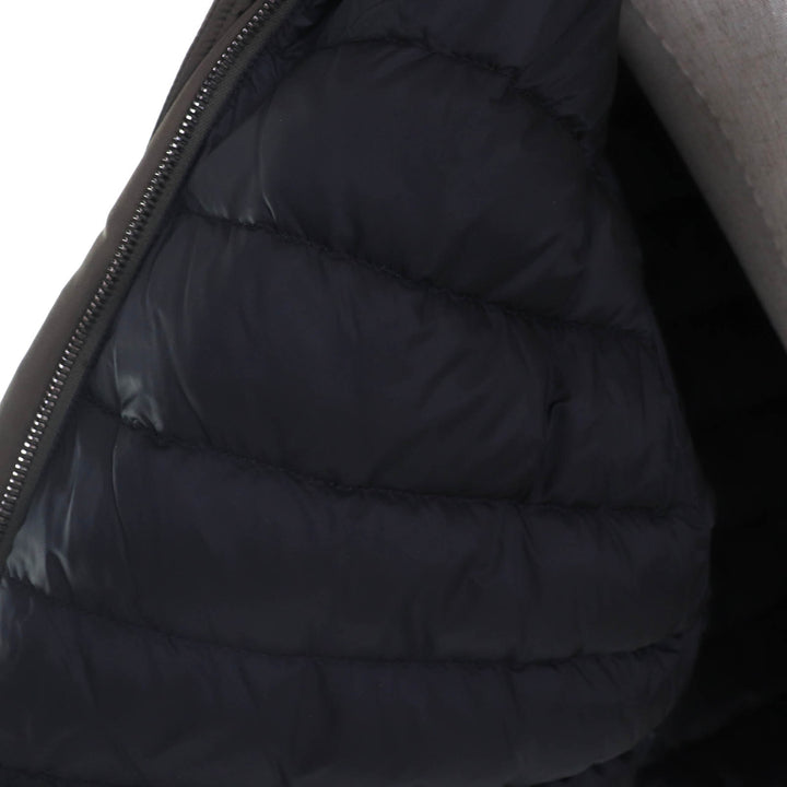 素晴らしい MONCLER ダウンジャケット IRUS カーキ ポリエステル レディース