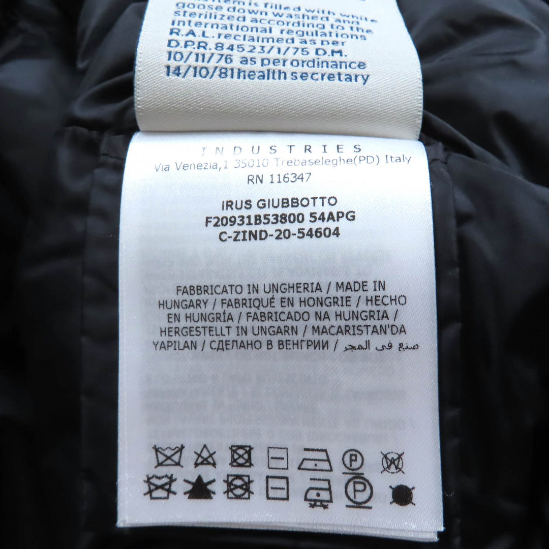 素晴らしい MONCLER ダウンジャケット IRUS カーキ ポリエステル レディース
