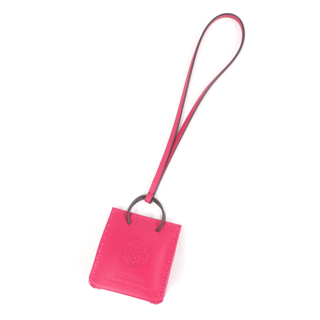 Pristine HERMES Bag charm SAC ORANGE Sac Orange Anyo Miro Women