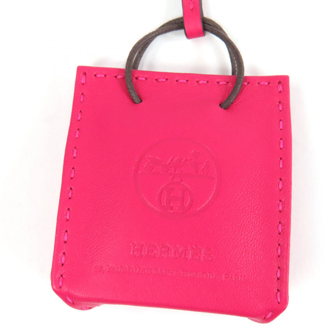 Pristine HERMES Bag charm SAC ORANGE Sac Orange Anyo Miro Women